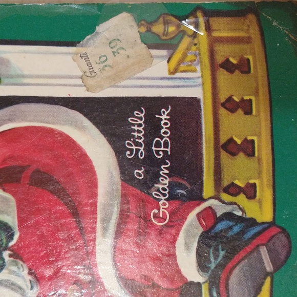 Vintage 1969 The Night Before Christmas A Little Golden Book by Clement C Moore - Picture 9 of 9